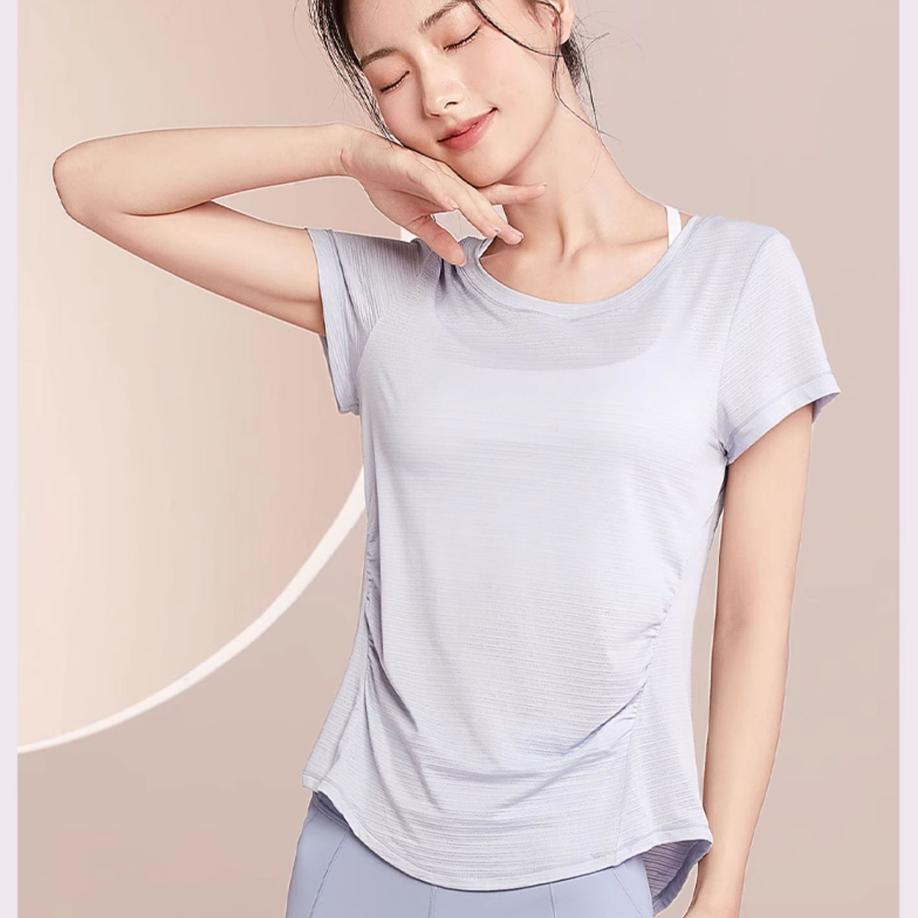 Women's thin polo shirt