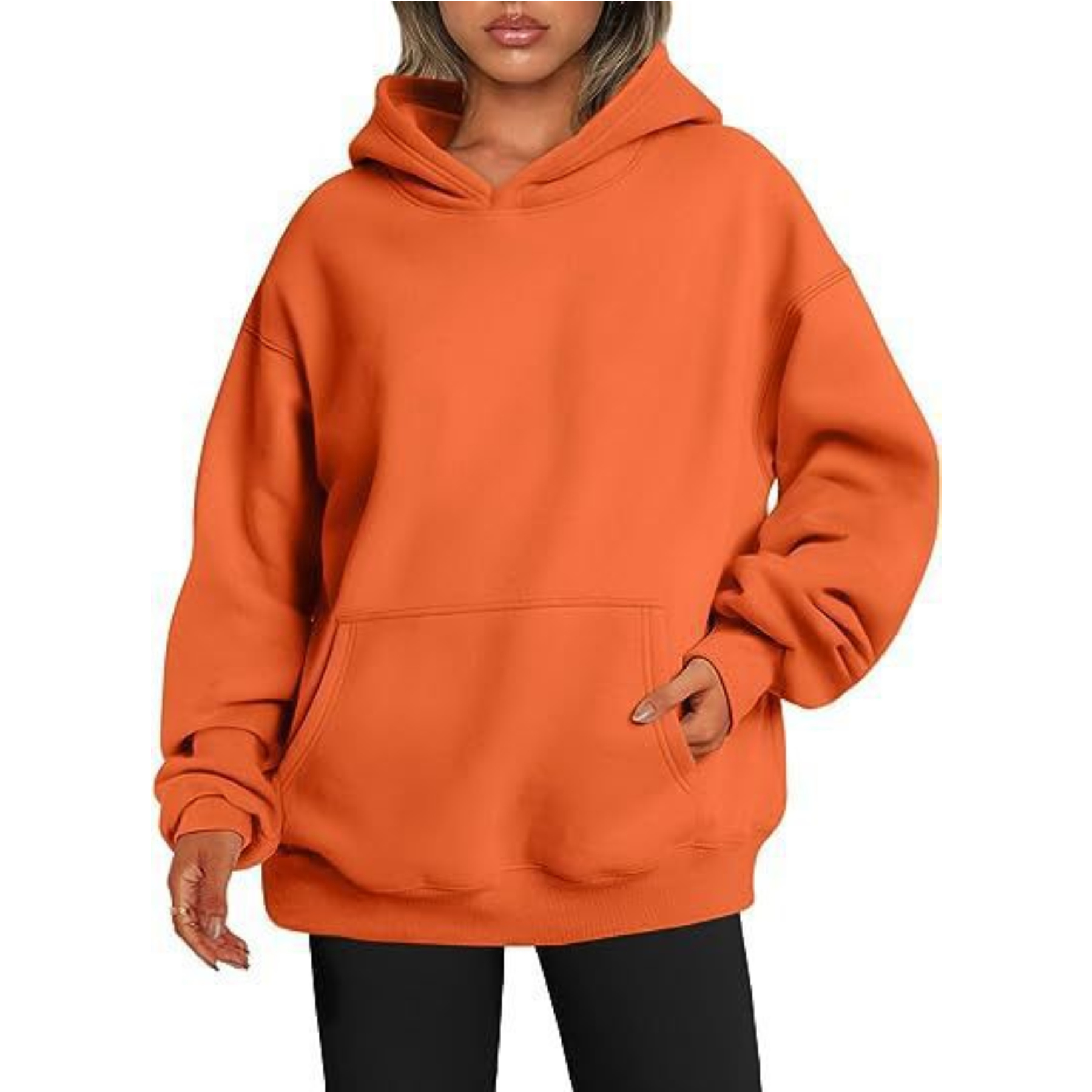 Women's hoodie with added velvet and thi